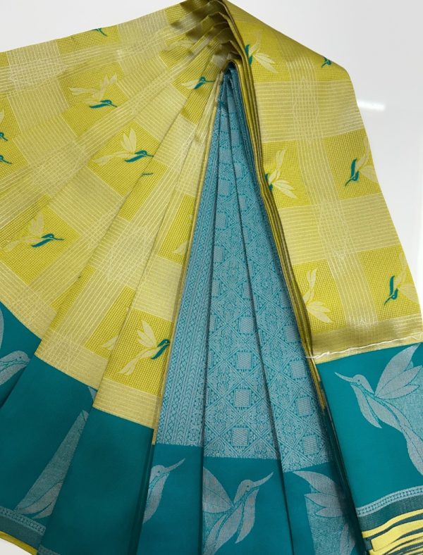 Kingfisher Saree
