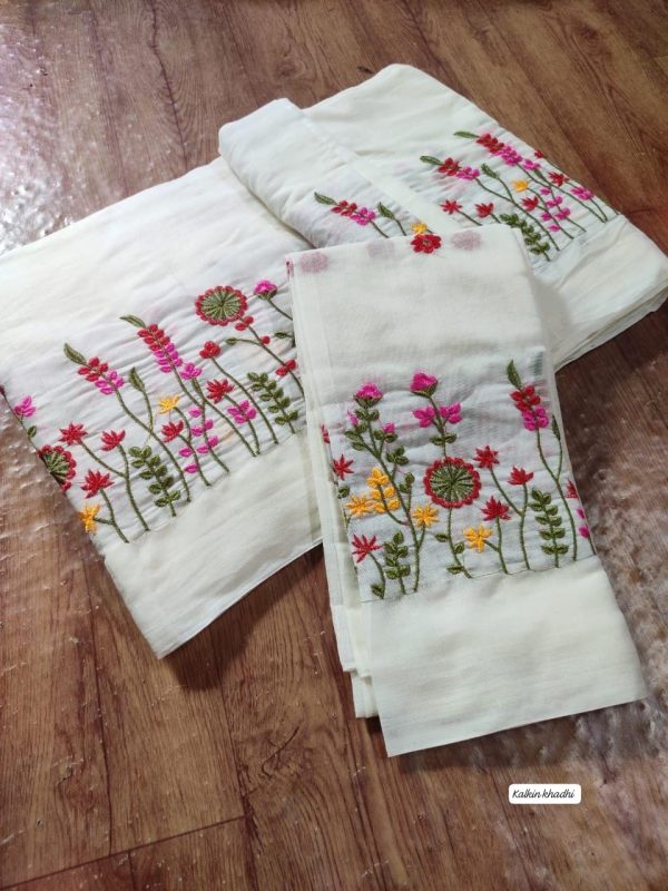 Linen Saree