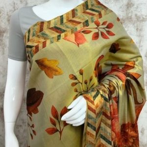 printed tissue silk sarees