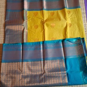 semi kanchi silk saree