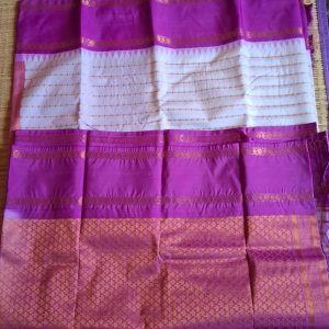 semi kanchi silk saree