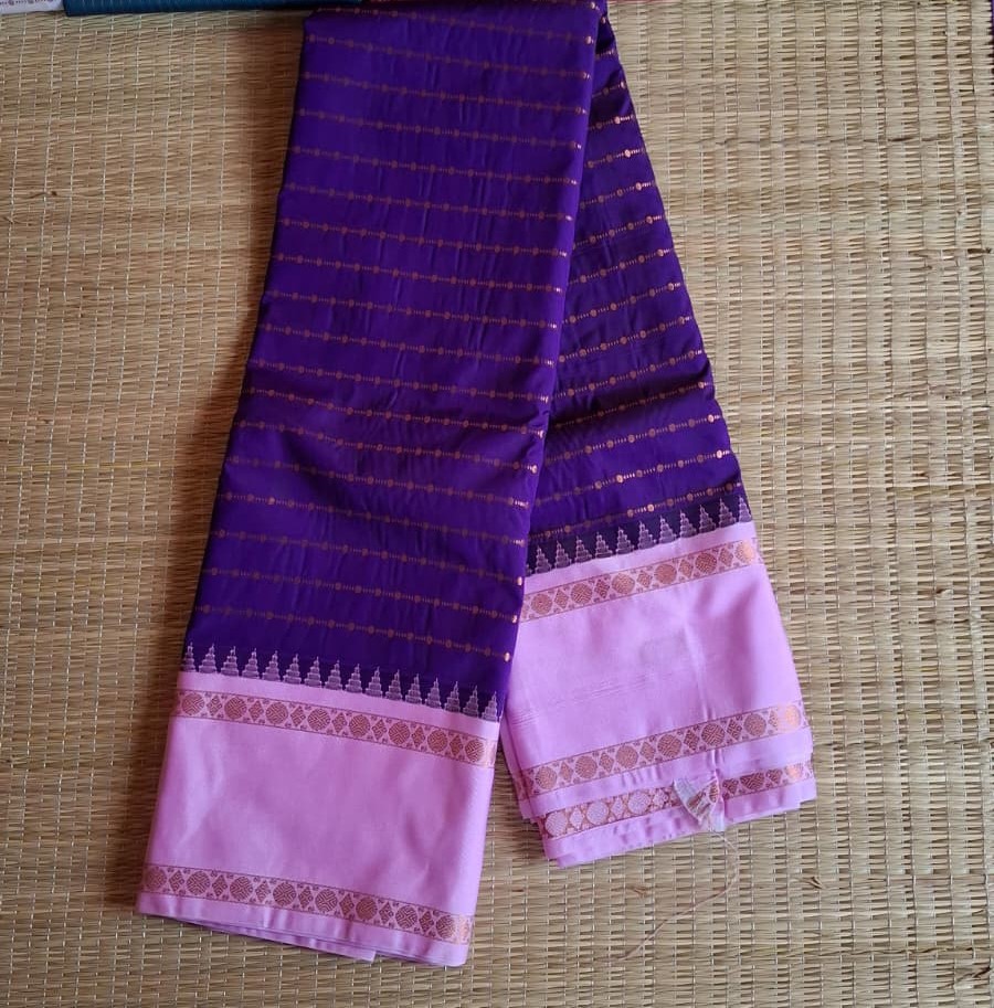 semi kanchi silk saree semi kanchi silk saree
