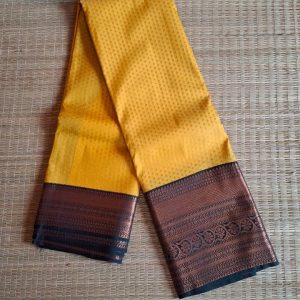 semi kanchi silk saree