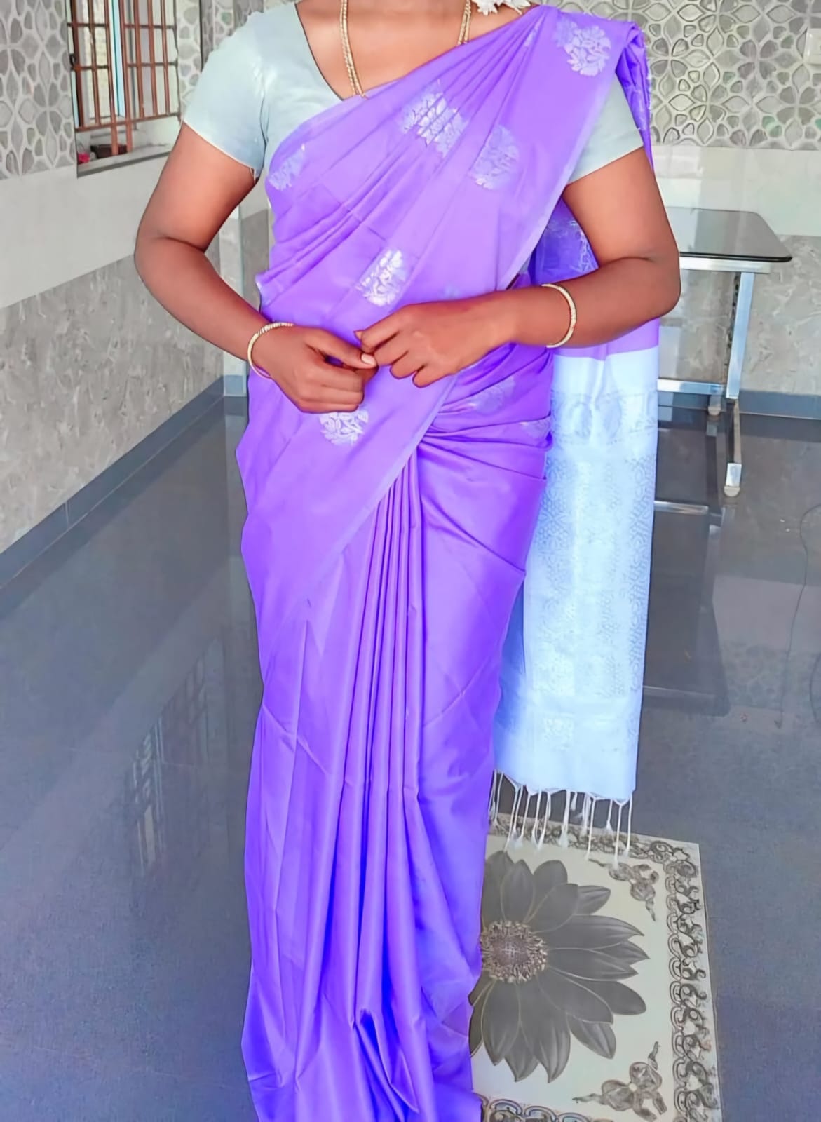 borderless soft silk saree borderless soft silk saree