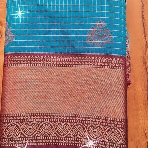 semi kanchi silk saree