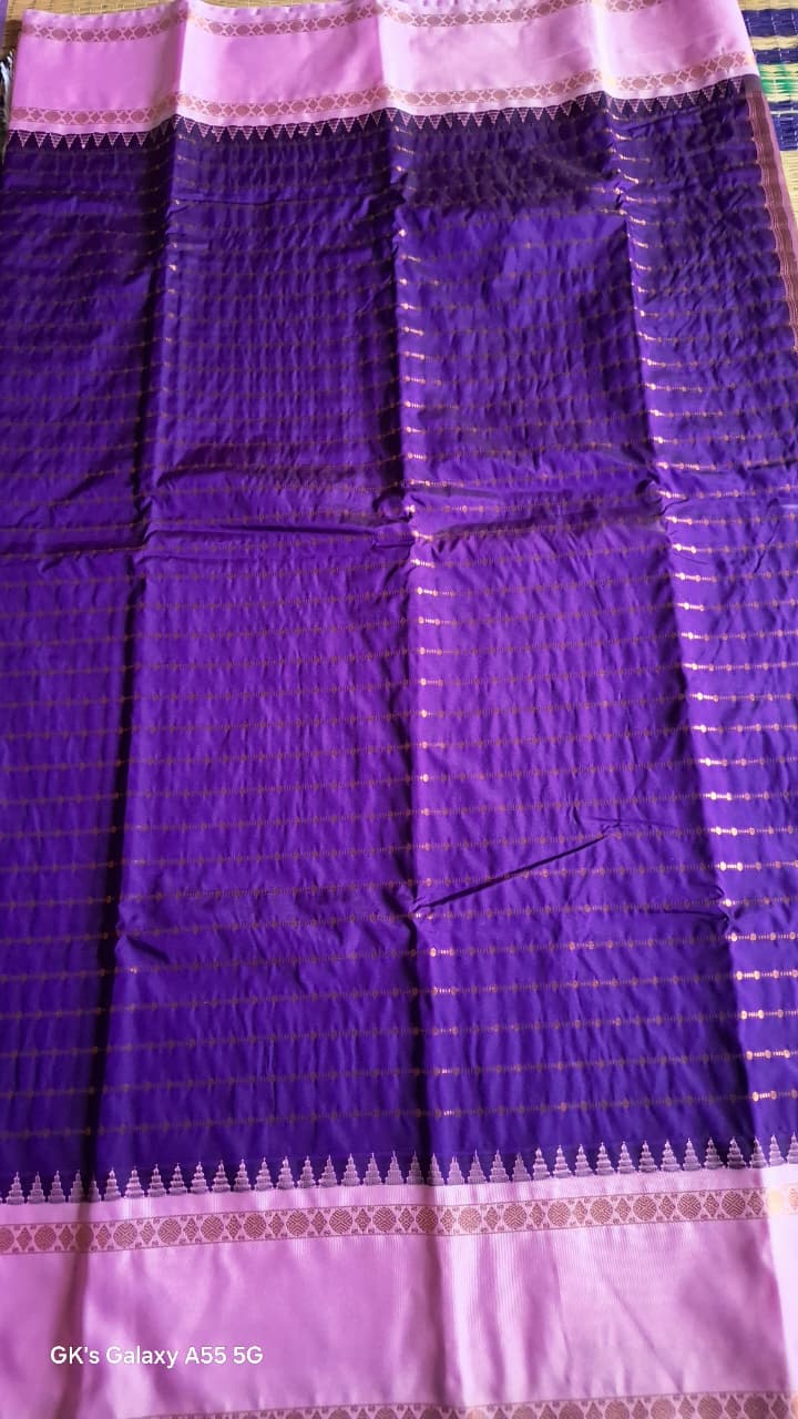 semi kanchi silk saree semi kanchi silk saree