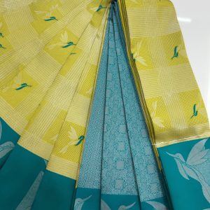 kingfisher saree