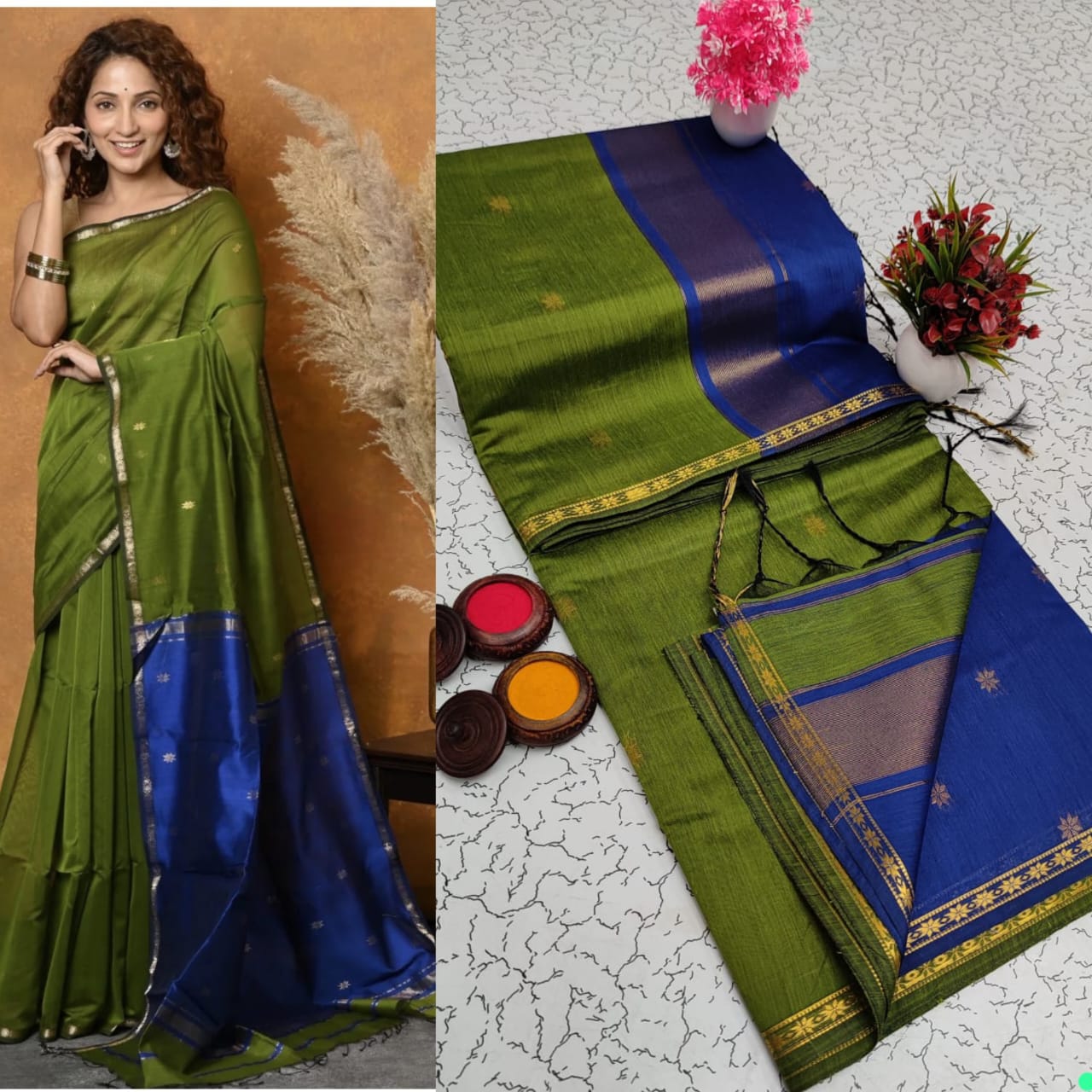 mahehwari silk cotton saree mahehwari silk cotton saree